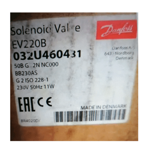 Danfoss Válvula solenoide Coil or Body 032U460431