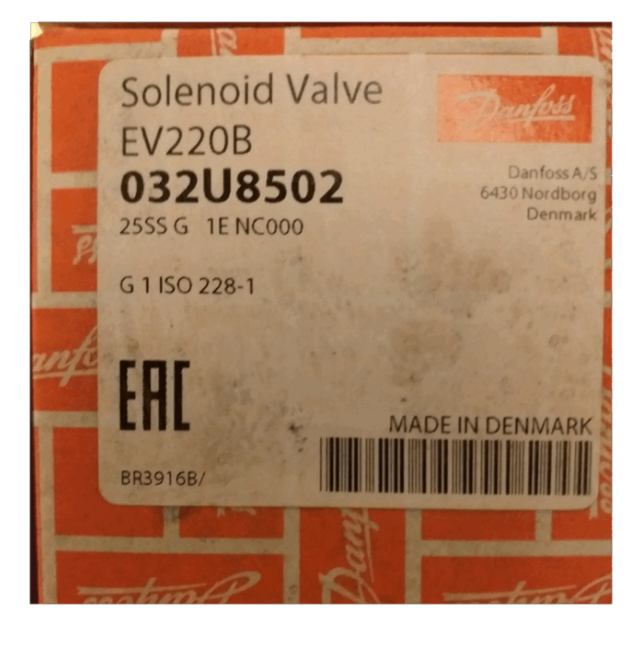 Danfoss Válvula solenoide Coil or Body 032U8502