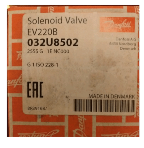 Danfoss Válvula solenoide Coil or Body 032U8502