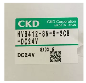 CKD Válvula solenoide HVB412-8N-5-2CB-DC24V