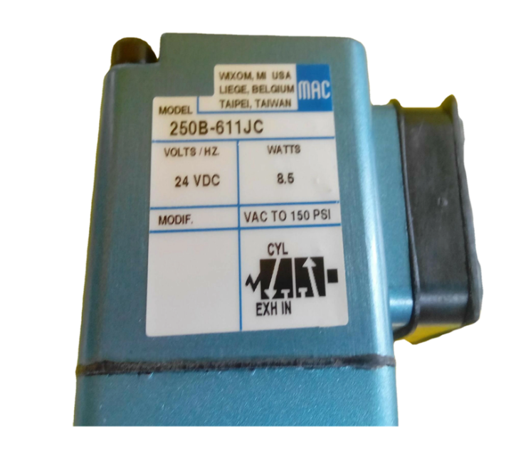 MAC Válvula solenoide 250B-611JC