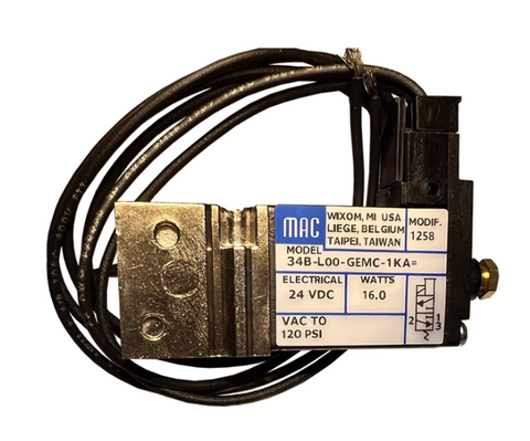 MAC Válvula solenoide 34B-L00-GEMC-1KA