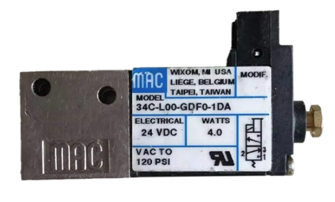 MAC Válvula solenoide 34C-L00-GDF0-1DA