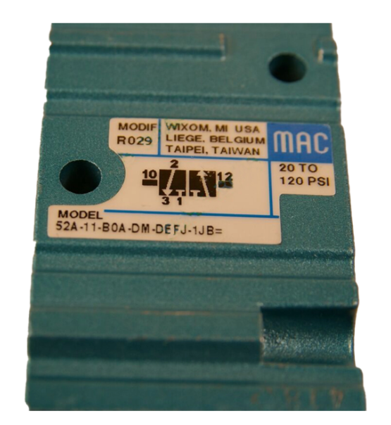 MAC Válvula solenoide 52A-11-BOA-DM-DEFJ-1JB
