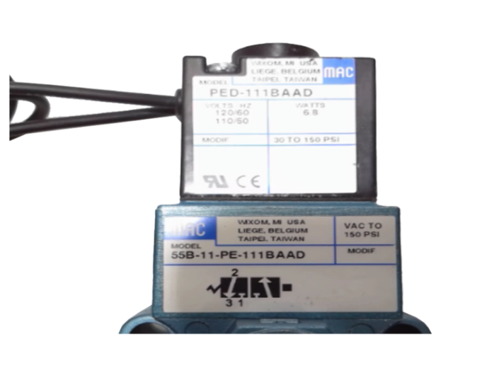 MAC Válvula solenoide 55B-11-PE-111BAAD