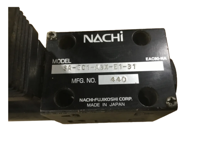 NACHI Fujikoshi Válvula solenoide SA-G01-A3X-E1-31