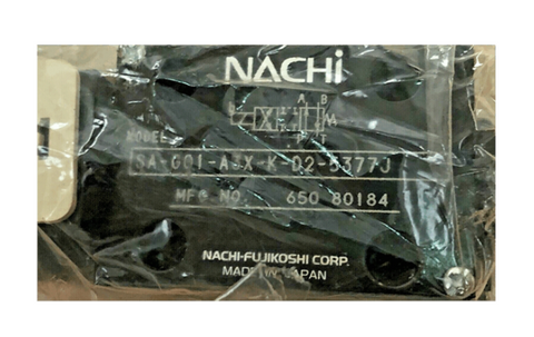 NACHI Fujikoshi Válvula solenoide SA-G01-A3X-K-D2-5377J
