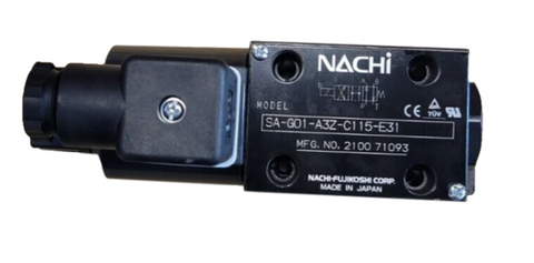 NACHI Fujikoshi Válvula solenoide SA-G01-A3Z-C115-E31