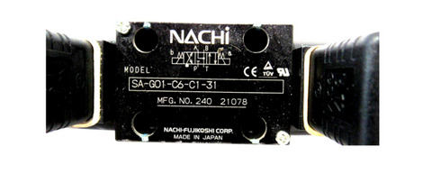 NACHI Fujikoshi Válvula solenoide SA-G01-C6-C1-31