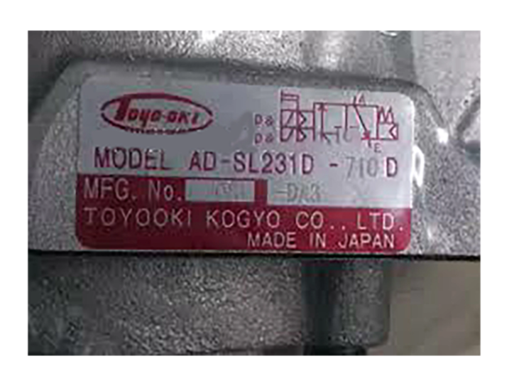 TOYOOKI Válvula solenoide AD-SL231D-710D-DA3