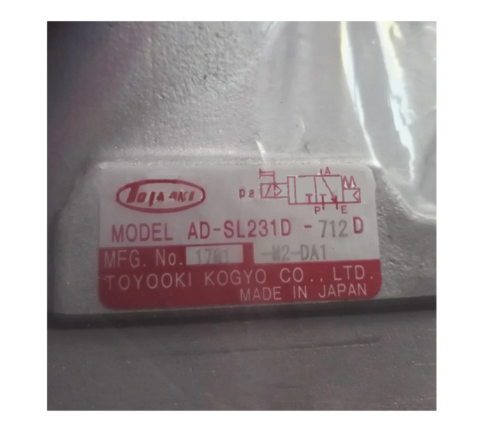 TOYOOKI Válvula solenoide AD-SL231D-712D-M2-DA1