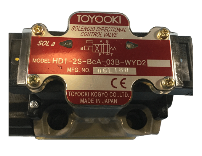 TOYOOKI Válvula solenoide HD1-2S-BCA-03B-WYD2