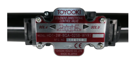 TOYOOKI Válvula solenoide HD1-3W-BGA-025B-WYR1