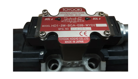 TOYOOKI Válvula solenoide HD1-3W-BGA-03B-WYD2