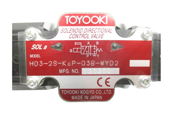TOYOOKI Válvula solenoide HD3-2S-KCP-03B-WYD2