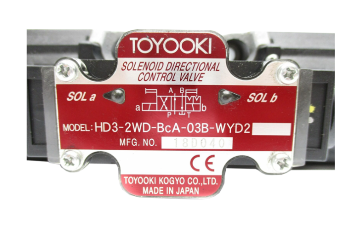 TOYOOKI Válvula solenoide HD3-2WD-BCA-03B-WYD2