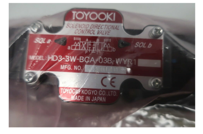 TOYOOKI Válvula solenoide HD3-3W-BCA-03B-WYR1