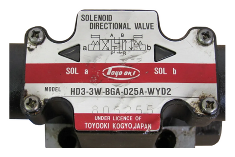 TOYOOKI Válvula solenoide HD3-3W-BGA-025A-WYD2