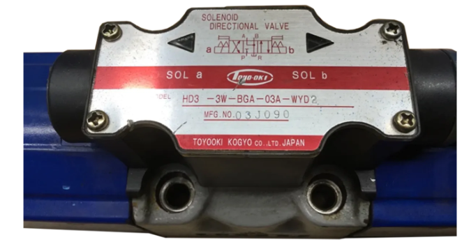 TOYOOKI Válvula solenoide HD3-3W-BGA-03A-WYD2