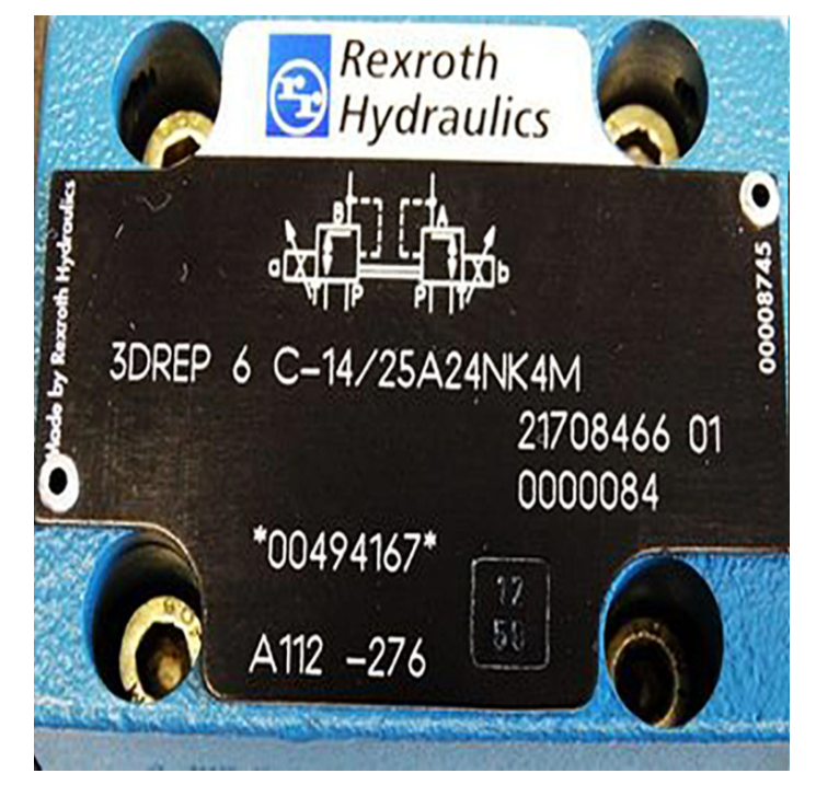 Bosch Rexroth Válvula solenoide 3DREP6C-14/25A24NK4