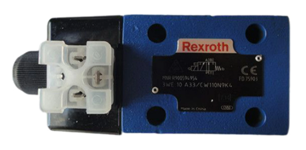 Bosch Rexroth Válvula solenoide 3WE10A33/CW110N9K4