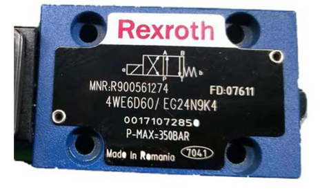 Bosch Rexroth Válvula solenoide 4WE6D60/EG24N9K4