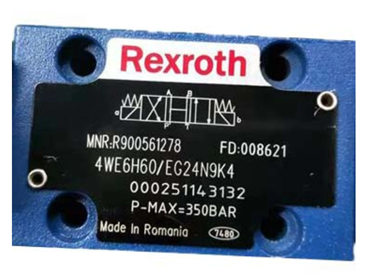 Bosch Rexroth Válvula solenoide 4WE6H60/EG24N9K4