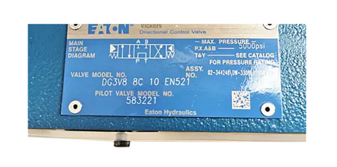 Vickers Válvula solenoide DG3V-8-8C-10-EN521