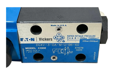 Vickers Válvula solenoide DG4V-3-0A-M-U-B6-60