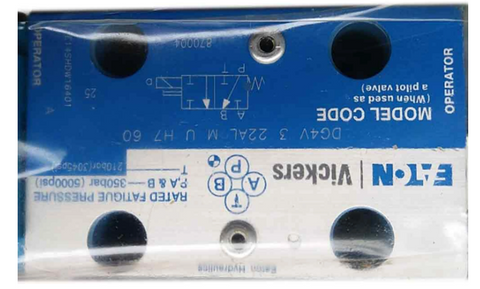 Vickers Válvula solenoide DG4V-3-22AL-M-U-H7-60