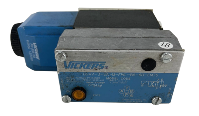 Vickers Válvula solenoide DG4V-3-2A-MF-WL-B6-60-EN75
