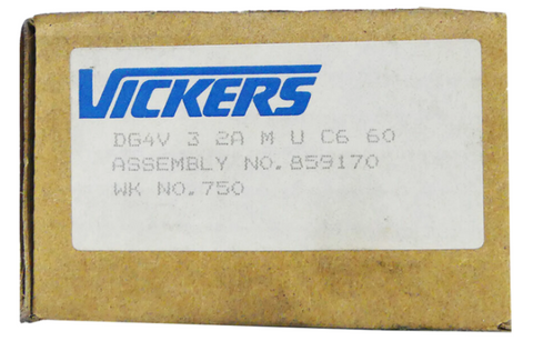 Vickers Válvula solenoide DG4V-3-2A-M-U-C6-60