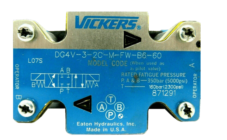 Vickers Válvula solenoide DG4V-3-2C-M-FW-B6-60