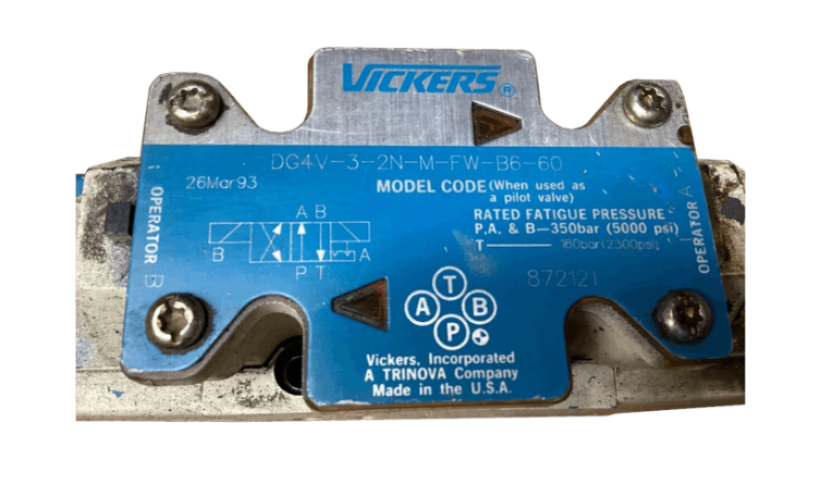 Vickers Válvula solenoide DG4V-3-2N-M-FW-B6-60