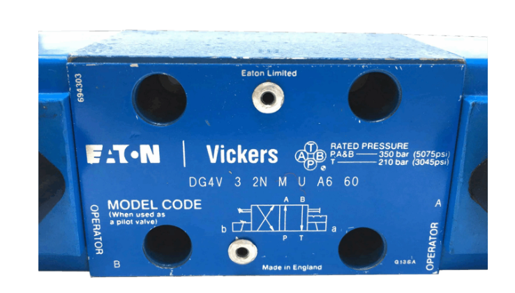 Vickers Válvula solenoide DG4V-3-2N-M-U-A6-60