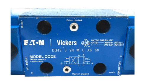 Vickers Válvula solenoide DG4V-3-2N-M-U-A6-60