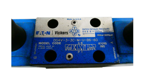 Vickers Válvula solenoide DG4V-3-3C-M-U-B6-60