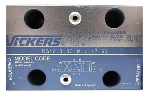 Vickers Válvula solenoide DG4V-3-3C-M-U-H7-60
