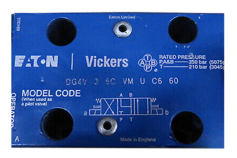 Vickers Válvula solenoide DG4V-3-6C-VM-U-C6-60