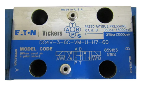 Vickers Válvula solenoide DG4V-3-6C-VM-U-H7-60