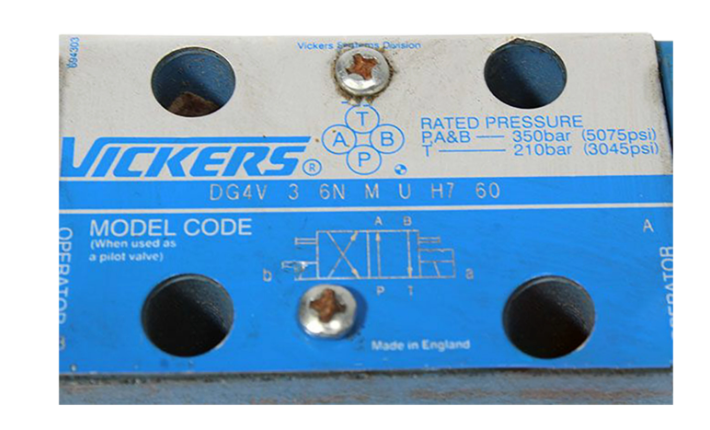 Vickers Válvula solenoide DG4V-3-6N-M-U-H7-60