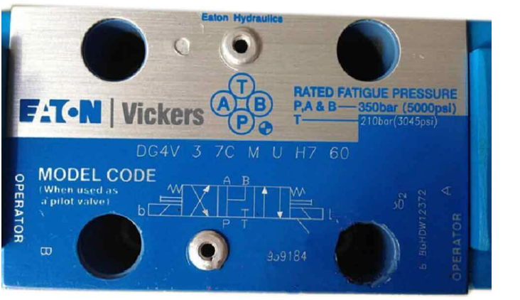 Vickers Válvula solenoide DG4V-3-7C-M-U-H7-60