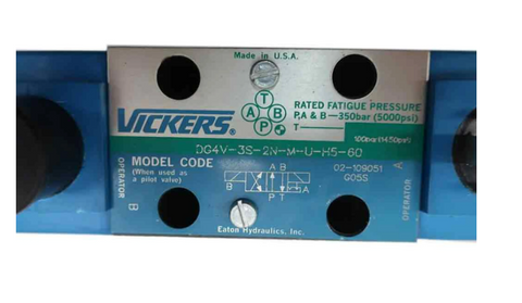 Vickers Válvula solenoide DG4V-3S-2N-M-U-H5-60