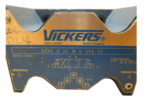 Vickers Válvula solenoide DG4V-5-2C-M-U-EK6-20