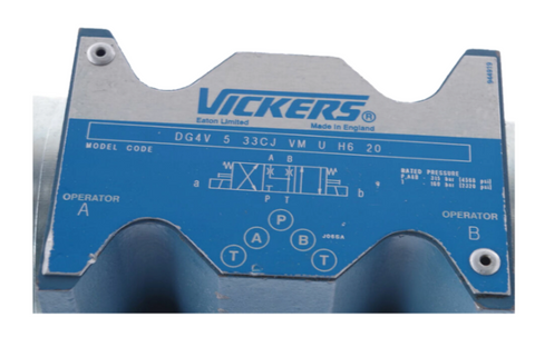 Vickers Válvula solenoide DG4V-5-33CJ-VM-U-H6-20