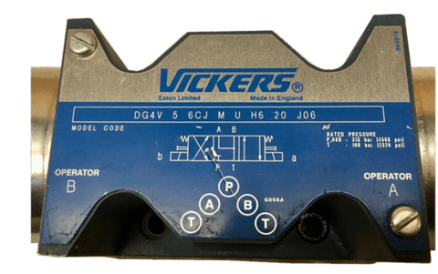 Vickers Válvula solenoide DG4V-5-6CJ-M-U-H6-20-J06