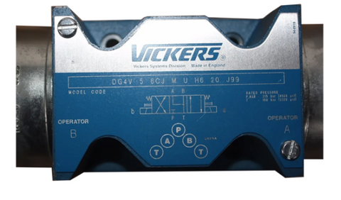Vickers Válvula solenoide DG4V-5-6CJ-M-U-H6-20-J99