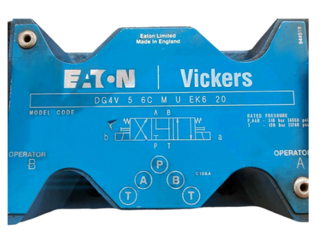 Vickers Válvula solenoide DG4V-5-6C-M-U-EK6-20
