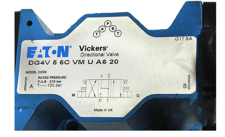 Vickers Válvula solenoide DG4V-5-6C-VM-U-A6-20