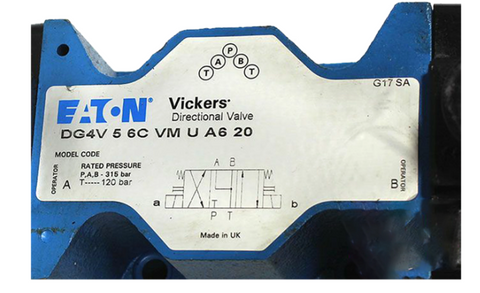 Vickers Válvula solenoide DG4V-5-6C-VM-U-A6-20